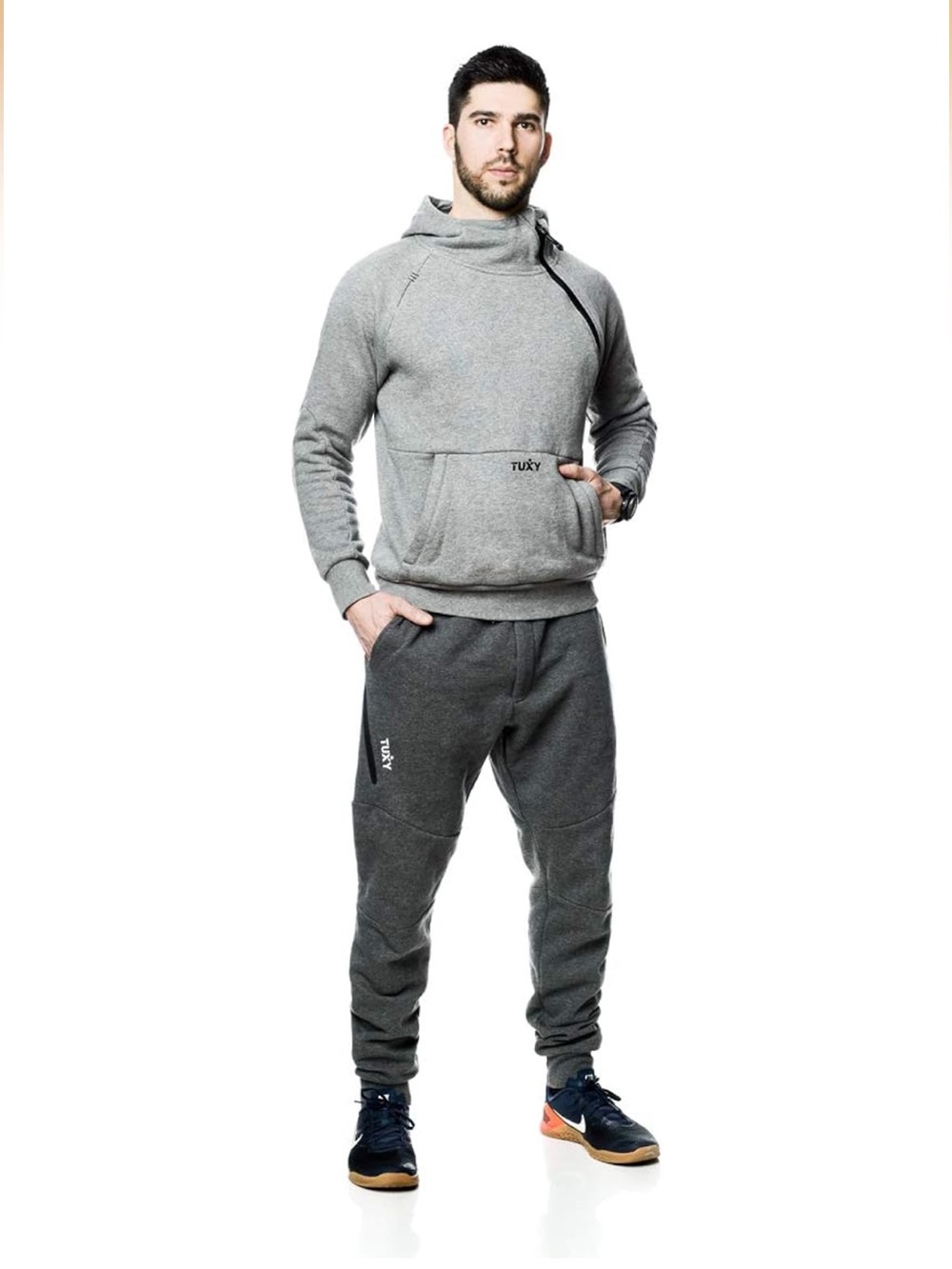 Tuxy men’s sweat jumpsuit sz Large